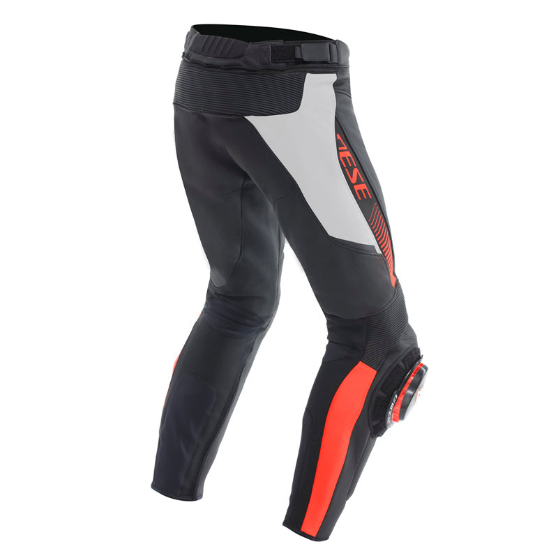 DAINESE SUPER SPEED PERF LTHR PANTS - BLK/WHT/RED (58) 15500007-N32-58