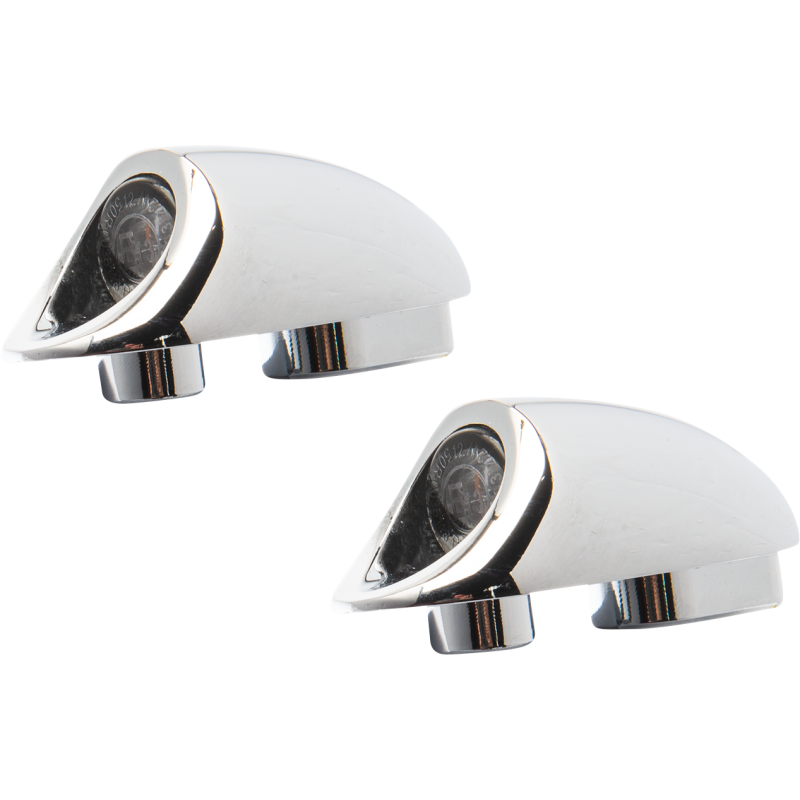 KODLIN NEOWISE MINI FENDER STRUT INDICATOR 3-1 CHROME K68490