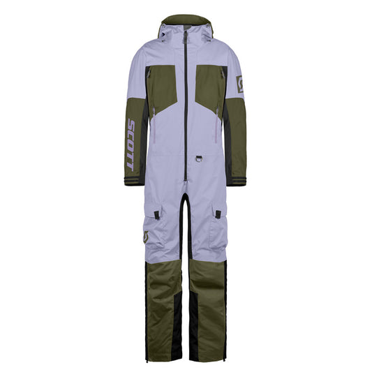 SCOTT BACK-X DRYO WOMEN'S MONOSUIT - HEATHER PURPLE/FIR GREEN (M) 412156-7685008