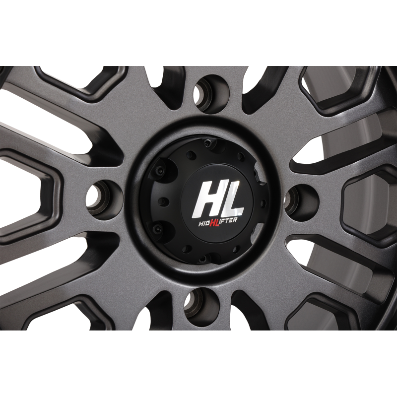 HIGHLIFTER HL23 ALLOY 15X7 4/156 5+2 (+38MM) BEADLOCK GUN METAL GREY W1 15HL23-1556