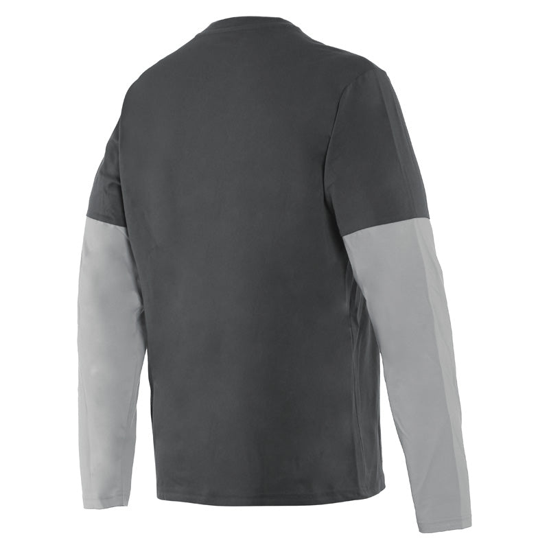 DAINESE PADDOCK T-SHIRT LS CHARCOAL-GRAY/GLACIER-GRAY 1896840-71F-L