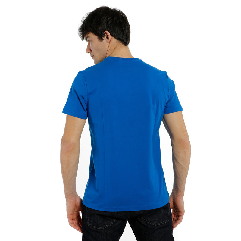 DAINESE PADDOCK TRACK T-SHIRT SKY-DIVER/WHITE 1896807-652-XXL
