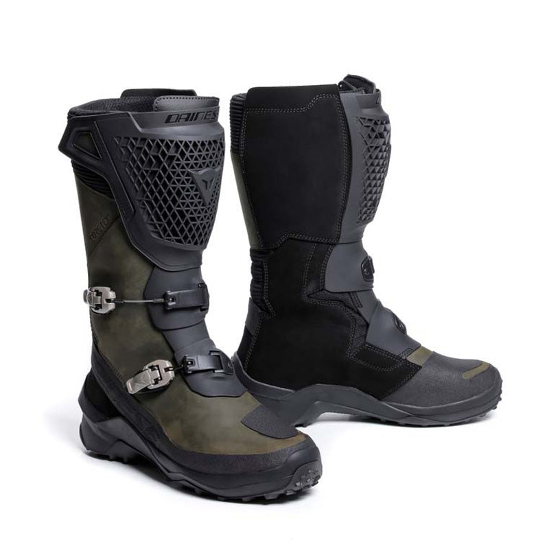 DAINESE SEEKER GORE-TEX BOOTS BLACK/ARMY-GREEN 48 1795241-70H-48