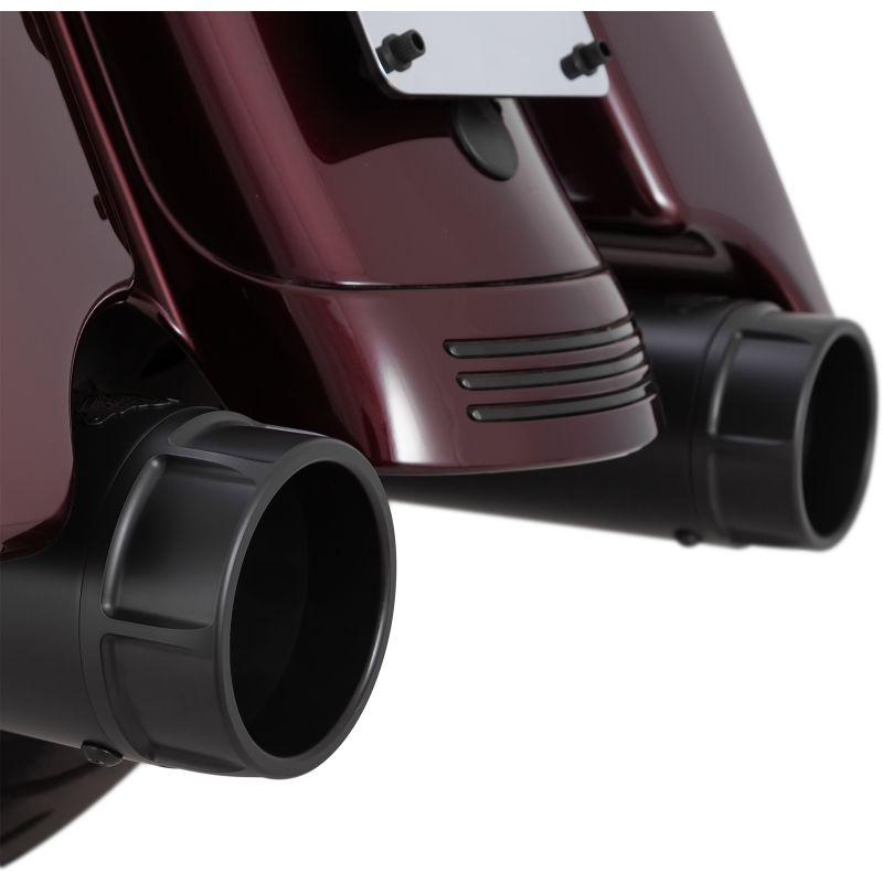 VANCE & HINES 17-UP FL TORQUER 450 MUFFLERS BLK 46674