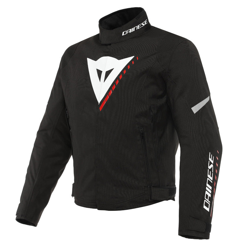 DAINESE VELOCE D-DRY JKT BLACK/WHITE/LAVA-RED 54 1654631-A66-54