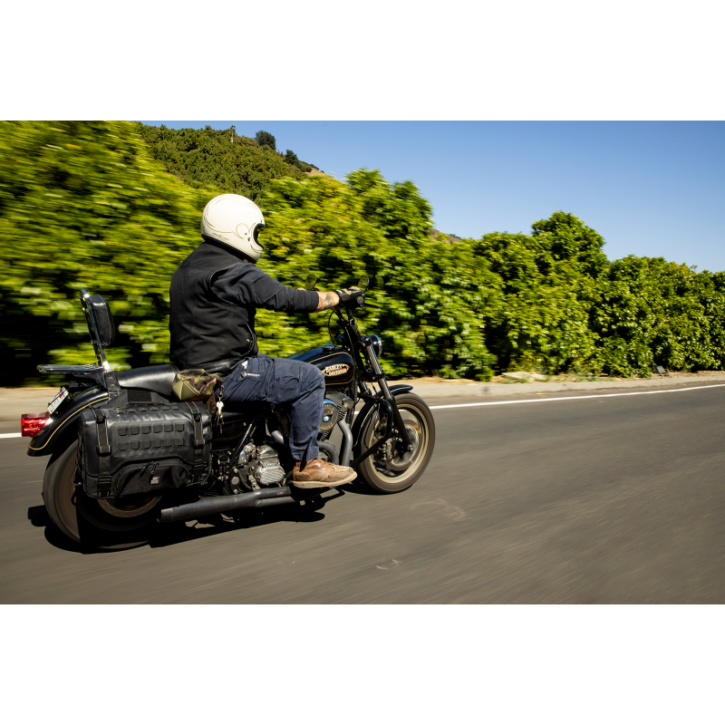 BILTWELL EXFIL-36 SADDLEBAGS BLACK 3012-01