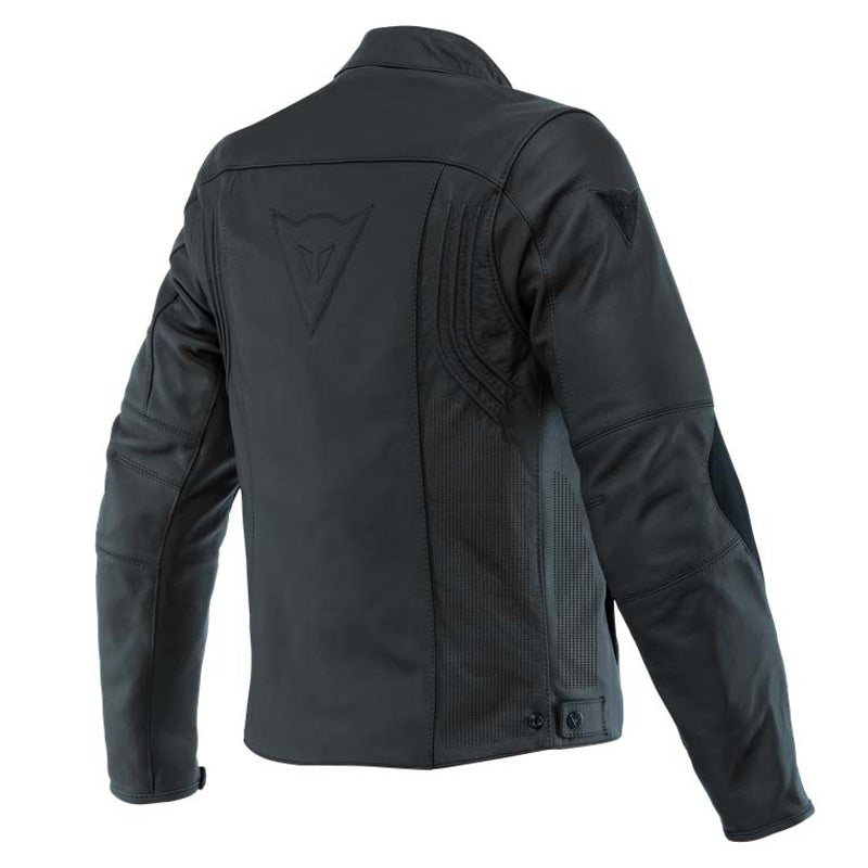 DAINESE RAZON 2 LEATHER JACKET PERF. BLACK 1533886-001-48
