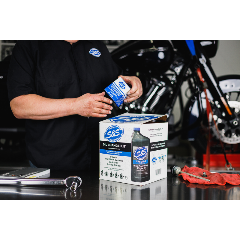 S&S CYCLE S&S OIL CHANGE KIT M8 218944