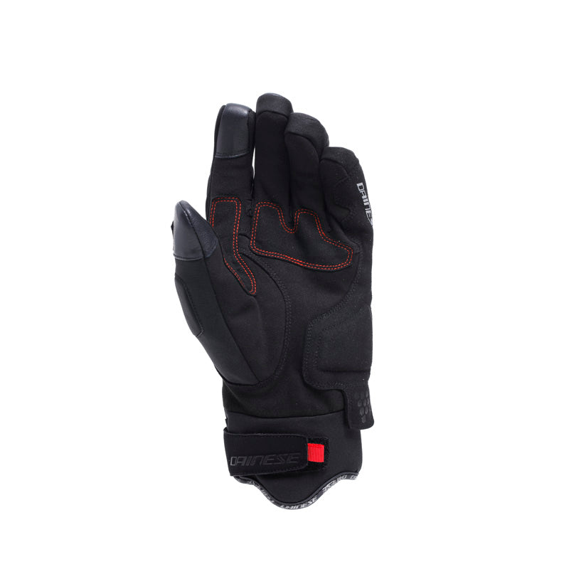 DAINESE FULMINE D-DRY GLOVES - BLACK/RED (S) 18100009-684-S
