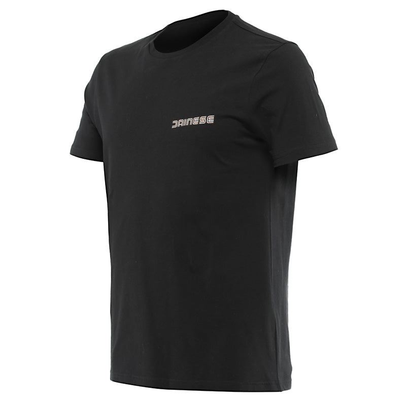 DAINESE HATCH T-SHIRT BLK/WHT S 1896855-622-S