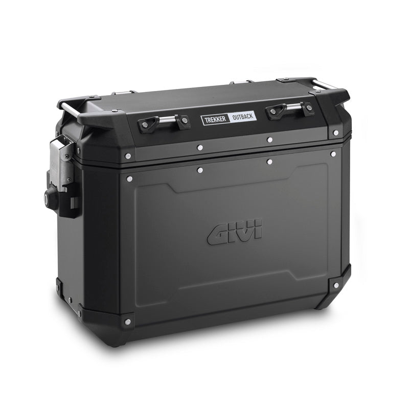 GIVI OBKN37BL TREKKER OUTBACK BLACK LEFT SIDE (37 LIT) OBKN37BL