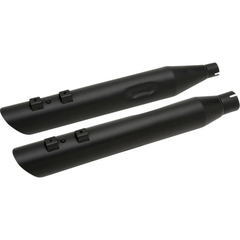 DRAG SPECIALTIES 17-19 FLHTMUFFLERS MATTE BLK 3.5" PR H00964
