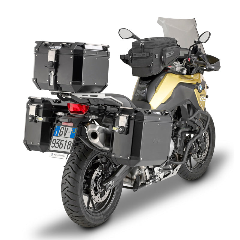 GIVI OBKN37BL TREKKER OUTBACK BLACK LEFT SIDE (37 LIT) OBKN37BL