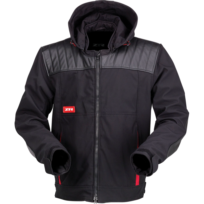 Z1R JCKT ARMORED BK/RD 2X 2820-6213