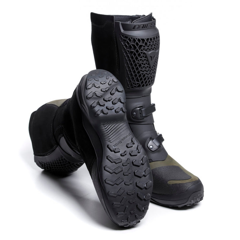 DAINESE SEEKER GORE-TEX BOOTS BLACK/ARMY-GREEN 44 1795241-70H-44