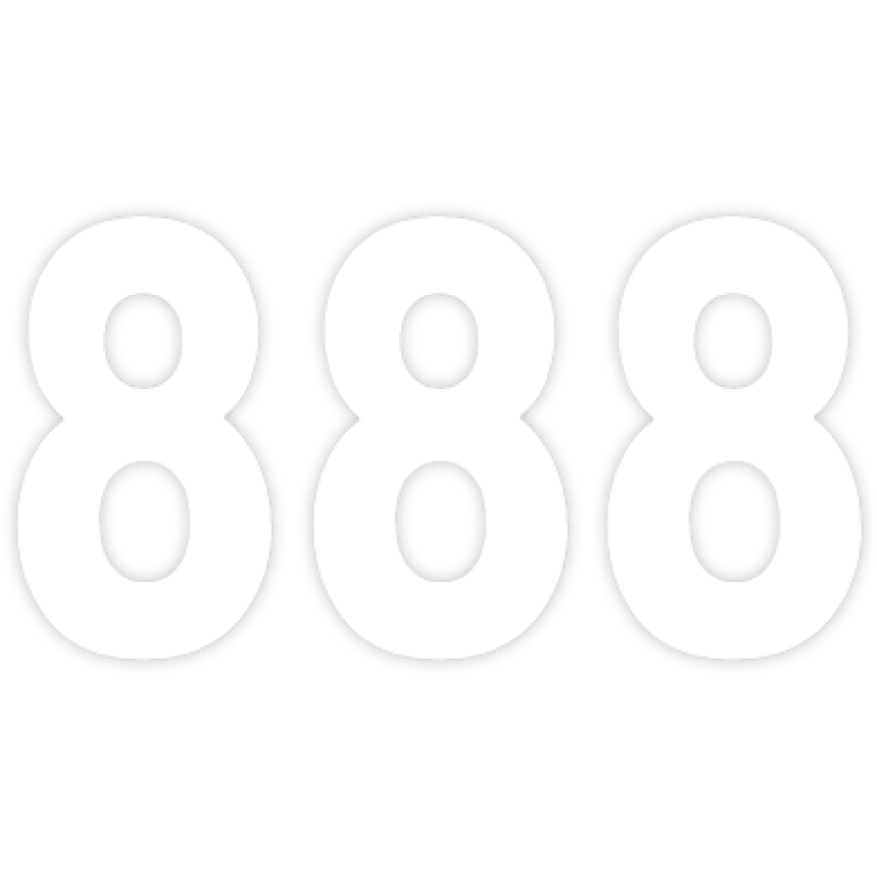 FACTORY EFFEX PRO 5" NUMBER WHITE #8 03-0208