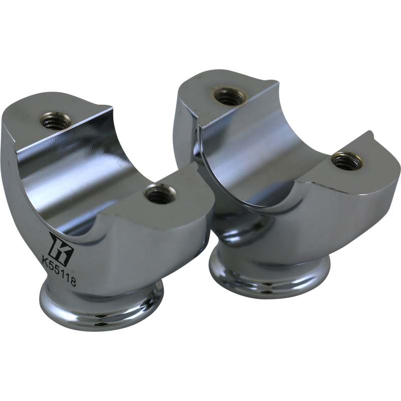 KODLIN LOWER RISERS FOR M8 FXBR CHROME K55118