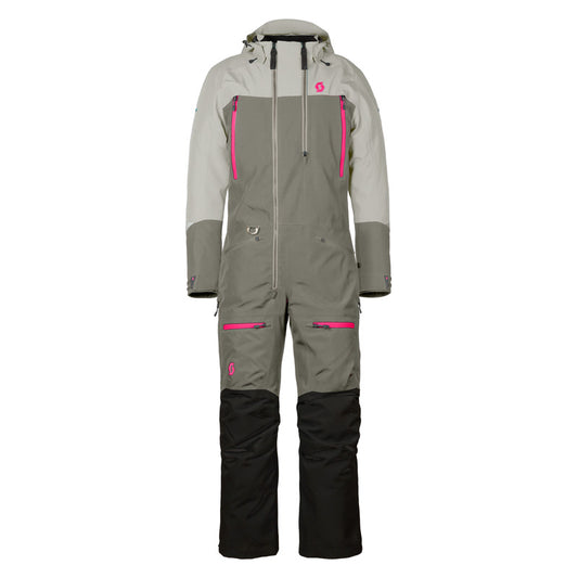 SCOTT ROOP DRYO WOMEN'S MONOSUIT - DUST GREY/DUST WHITE (S) 278419-7652006
