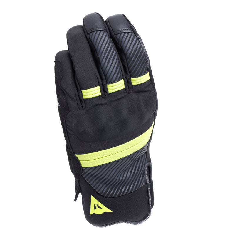 DAINESE FULMINE D-DRY GLOVES - BLACK/YELLOW FLUO/GREY (M) 18100009-95L-M