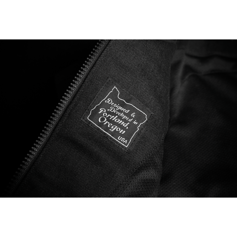 ICON CHAMONIX DENIM VEST BLACK SM 2830-0552