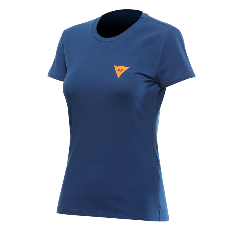 DAINESE DAINESE RACING SERVICE T-SHIRT WOMAN BLUE S 18900012-40L-S