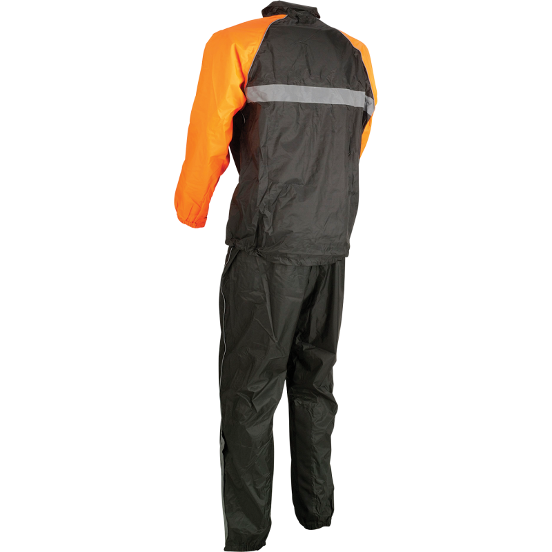 Z1R RAINSUIT BK/OR  L 2851-0531