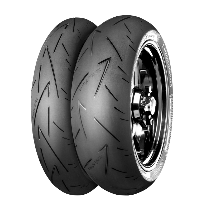 Continental  ContiSportAttack 2  -  160/60 ZR 17 M/C (69W) TL  Rear