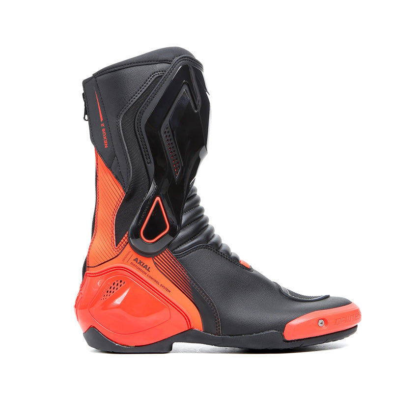 DAINESE NEXUS 2 BOOTS BLACK/FLUO-RED 1795229-628-44