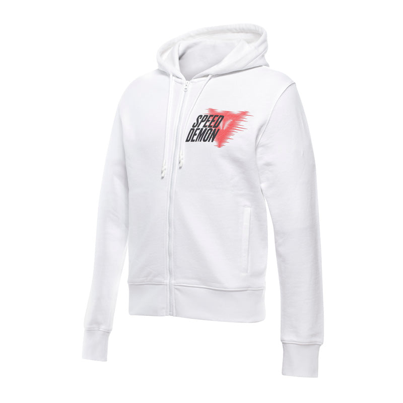 DAINESE SPEED DEMON VELOCE HOODIE - WHITE (L) 18900006-32L-L