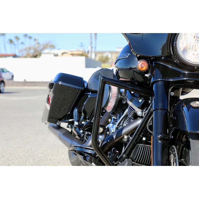 LA CHOPPERS ENGINE GUARD TWN PKS BLK LA-7100-00B