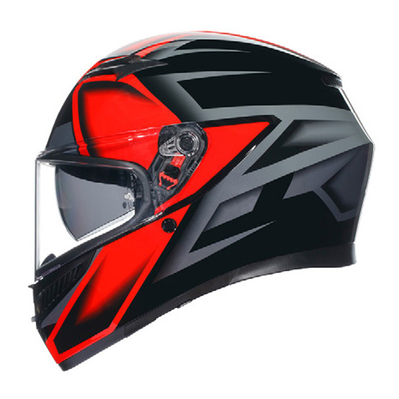 AGV K3 COMPOUND BLACK/RED XS 2118381001009XS