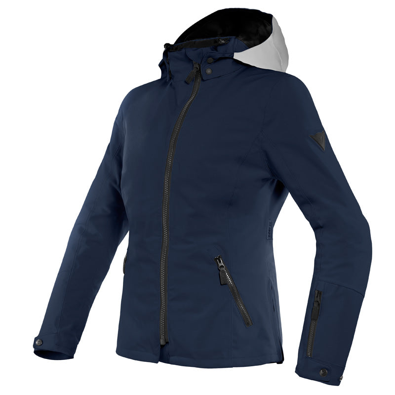 DAINESE MAYFAIR LADY D-DRY JKT GLAC-GRAY/BLK-IRIS/BLK-IRI 2654621-91D-50