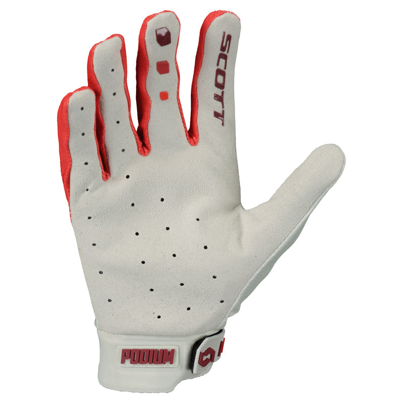 SCOTT XGLOVES PODIUM PRO RED/GREY XL 418194-1010012