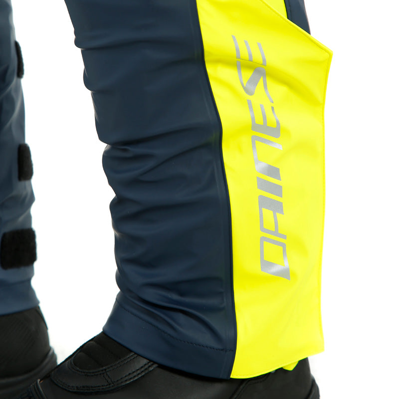 DAINESE STORM 2 UNISEX PANTS BLACK-IRIS/FLUO-YELLOW 1634298-87E-XXL