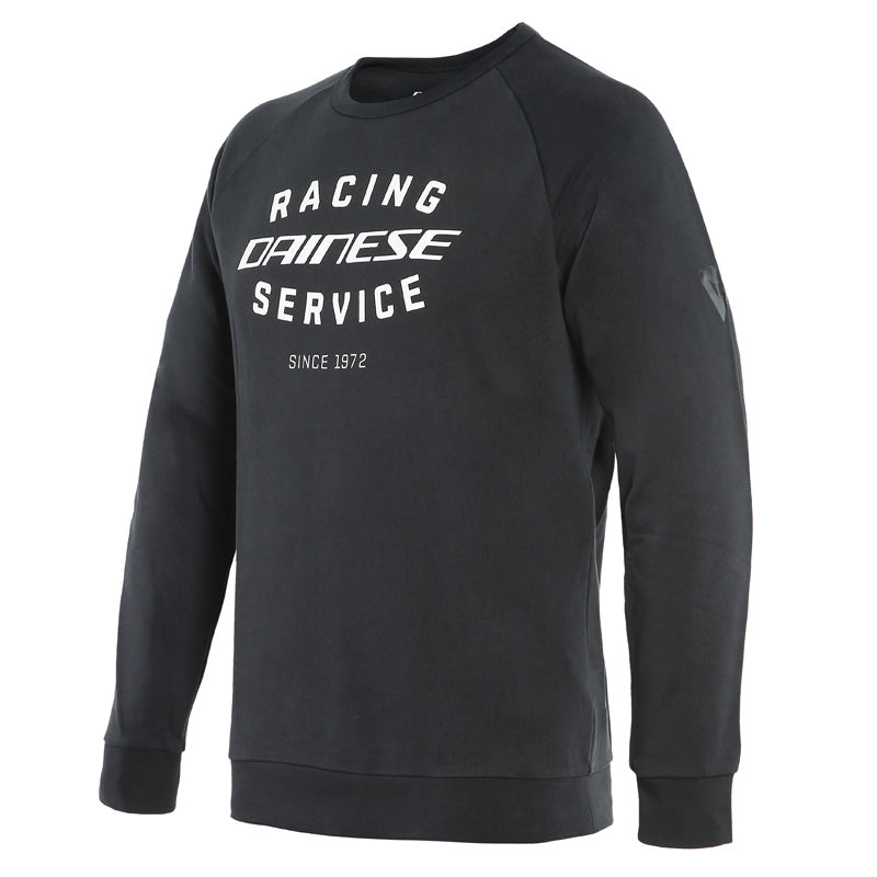 DAINESE PADDOCK SWEATSHIRT BLACK/WHITE 1896804-622-XL