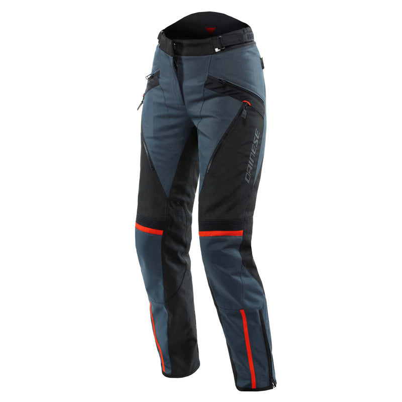 DAINESE TEMPEST 3 D-DRY LADY PANTS EBONY/BLK/RED 50 2674591-80E-50