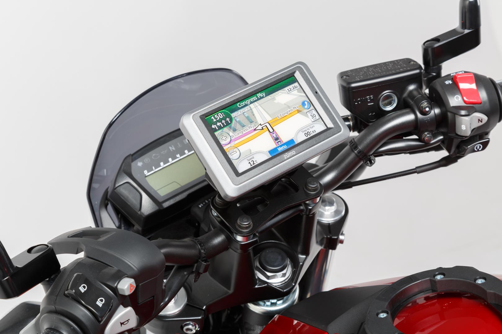 SW-MOTECH GPS BAR MOUNT BMW / HON/ SUZ GPS.00.646.10200/B