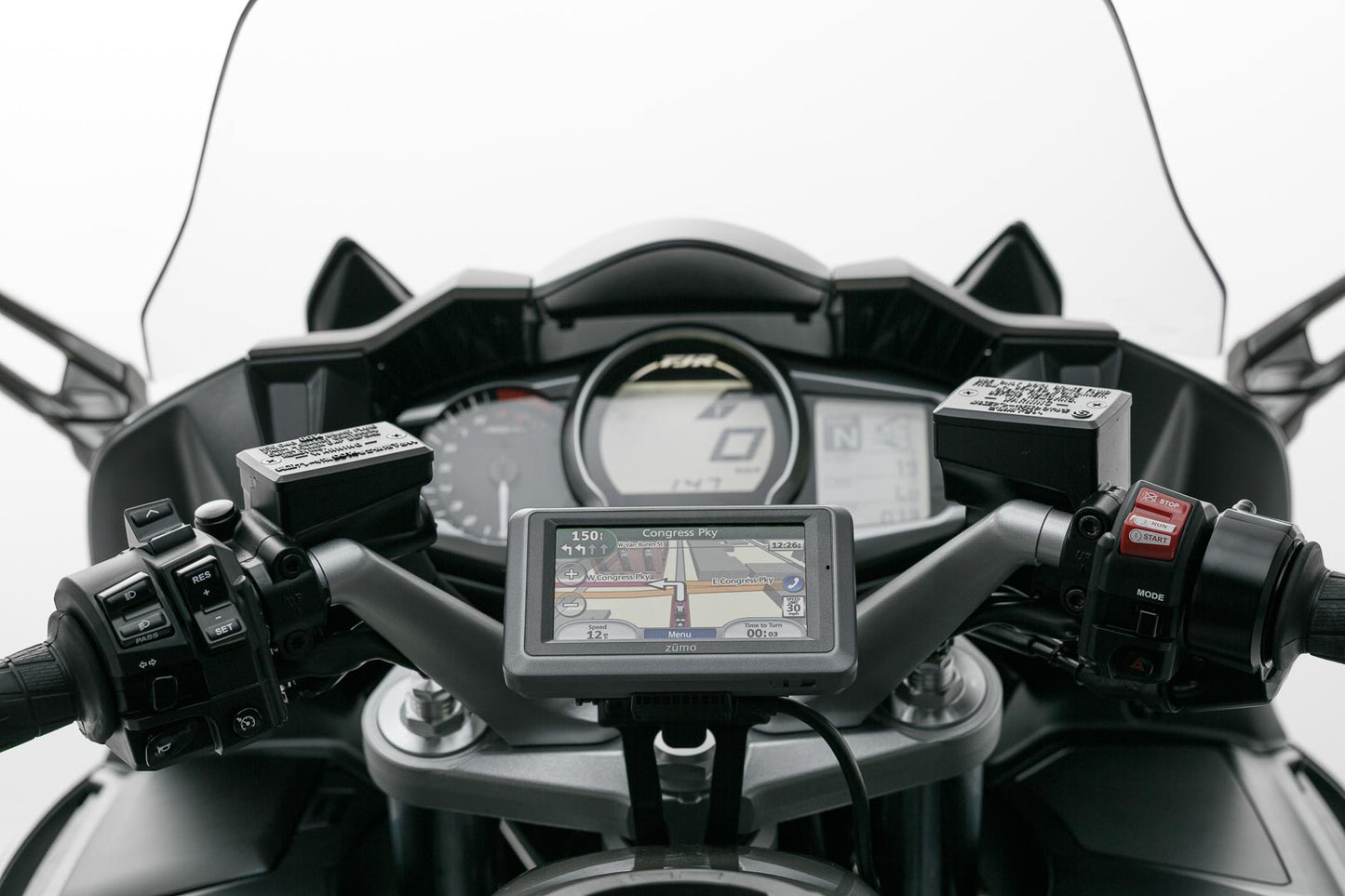 SW-MOTECH GPS MOUNT YAMAHA FJR1300 (04-22) GPS.06.646.10200/B