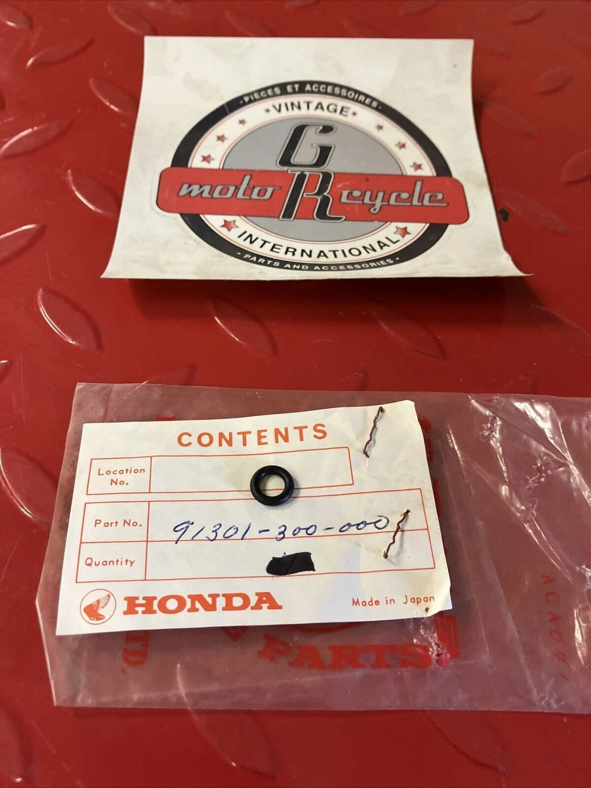 HONDA O RING 6X2 3 91301-300-000 H24