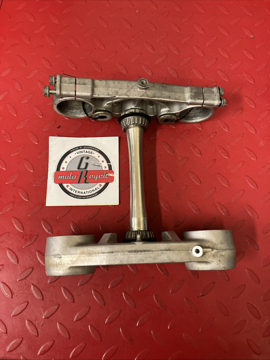 Honda CR250R 2000 Steering stem triple clamp tree top bridge 2001