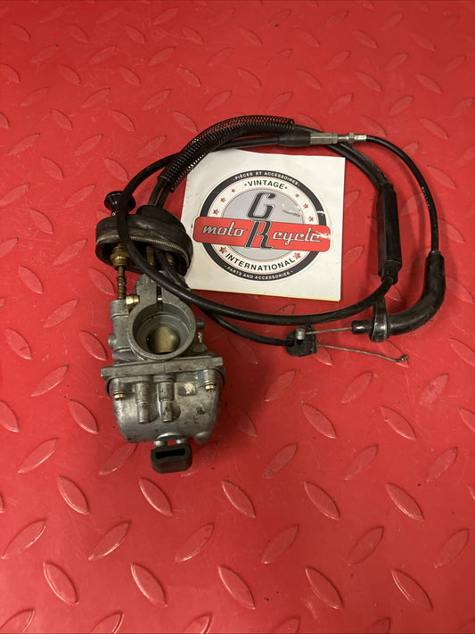 Kawasaki KE100 70's Carburetor carb throttle cable A8