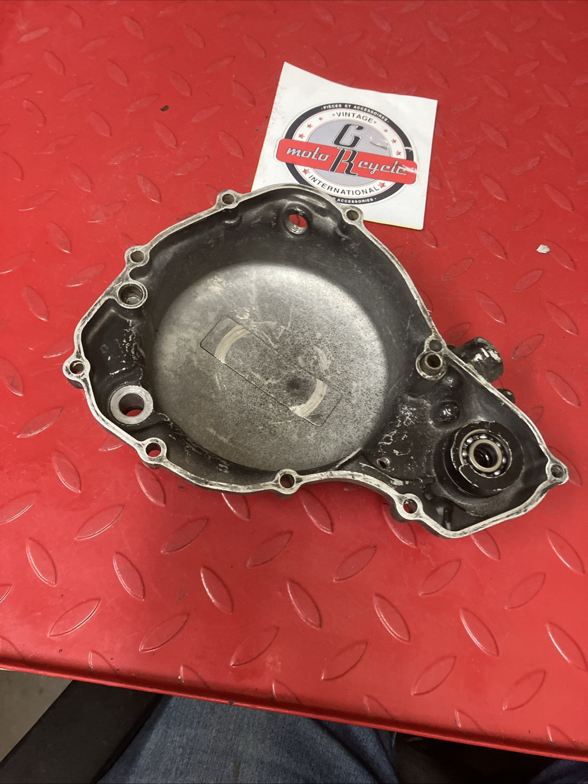 Yamaha YZ125 1981 Left crankcase clutch cover