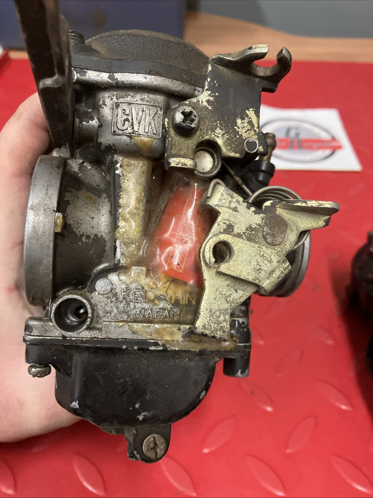 Kawasaki GPZ900 Keihin V058 WC27 Carburetor set A8