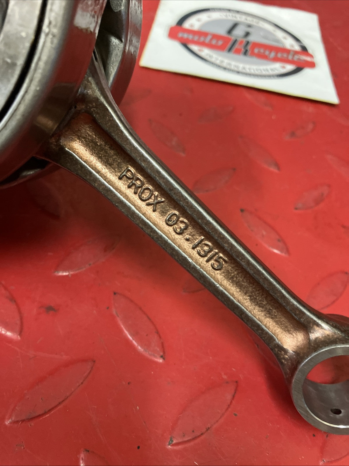 Honda CR250R 2000 Crankshaft crank shaft 1992 - 2001 REBUILT WITH NEW PRO-X ROD