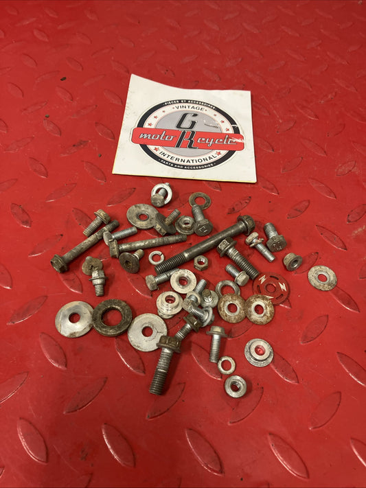 Honda CR250R 2000 Bolt nut collar spacer hardware taken from bike disassembly
