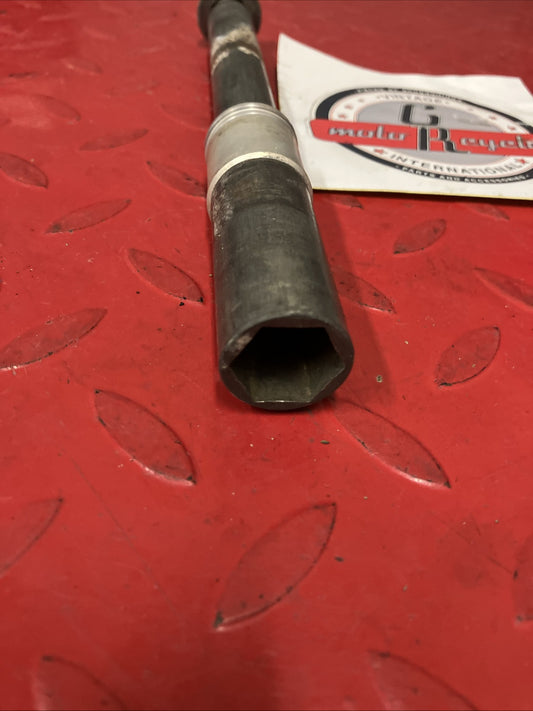 Honda CR250R 2000 Front wheel axle bolt 1995 - 2001 CR125R CR500R