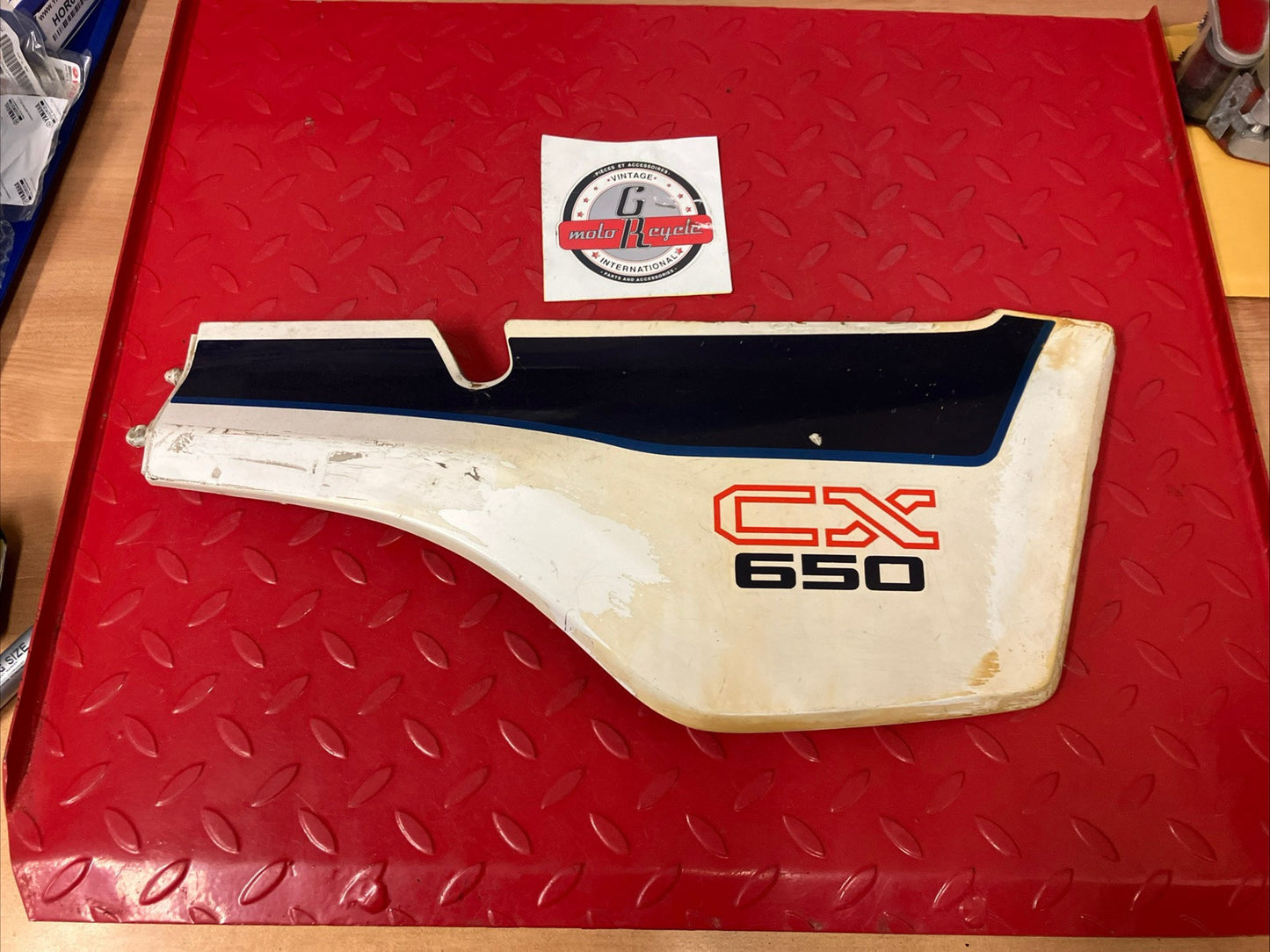 Honda CX650 1983 right side cover panel