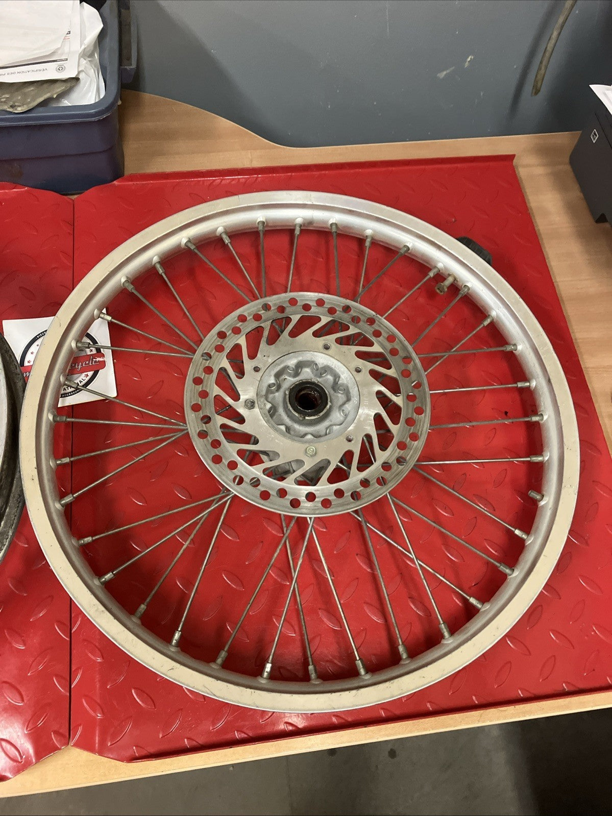 Honda CR250R 2000 Front and rear wheel set 2001