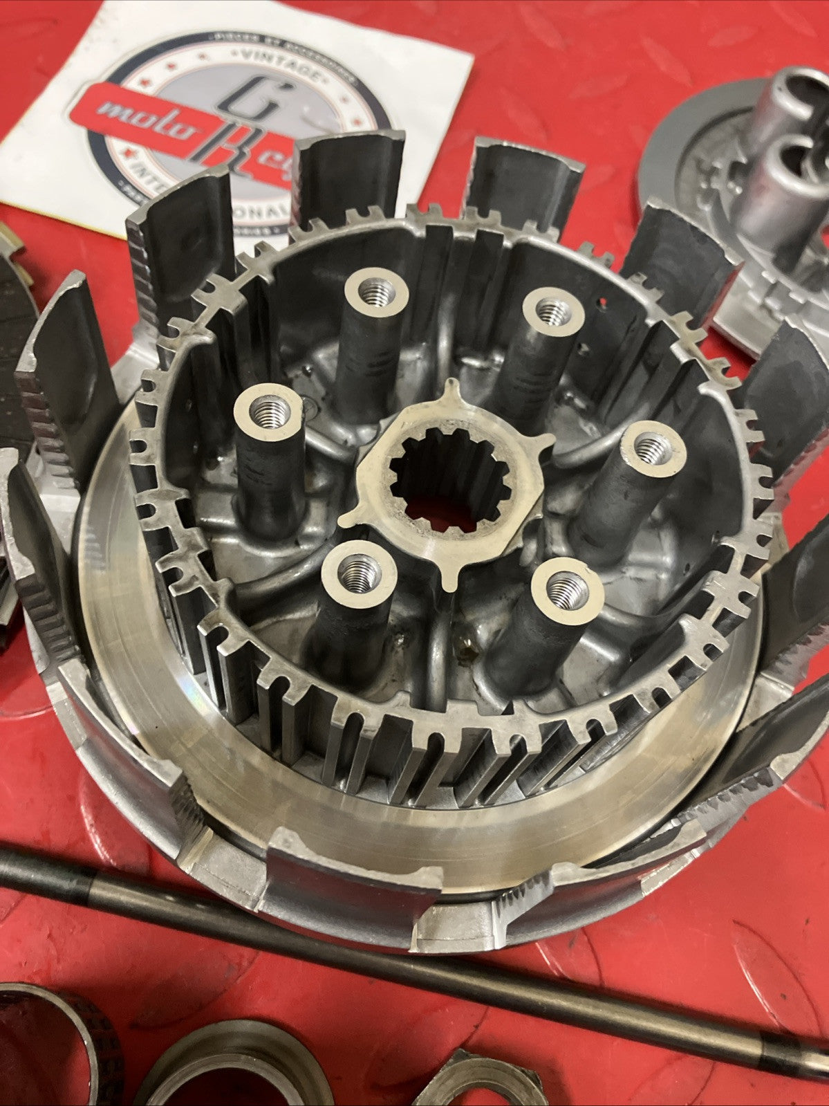 Honda CR250R 2000 Complete clutch assembly basket hub pressure plate 1992 - 2007