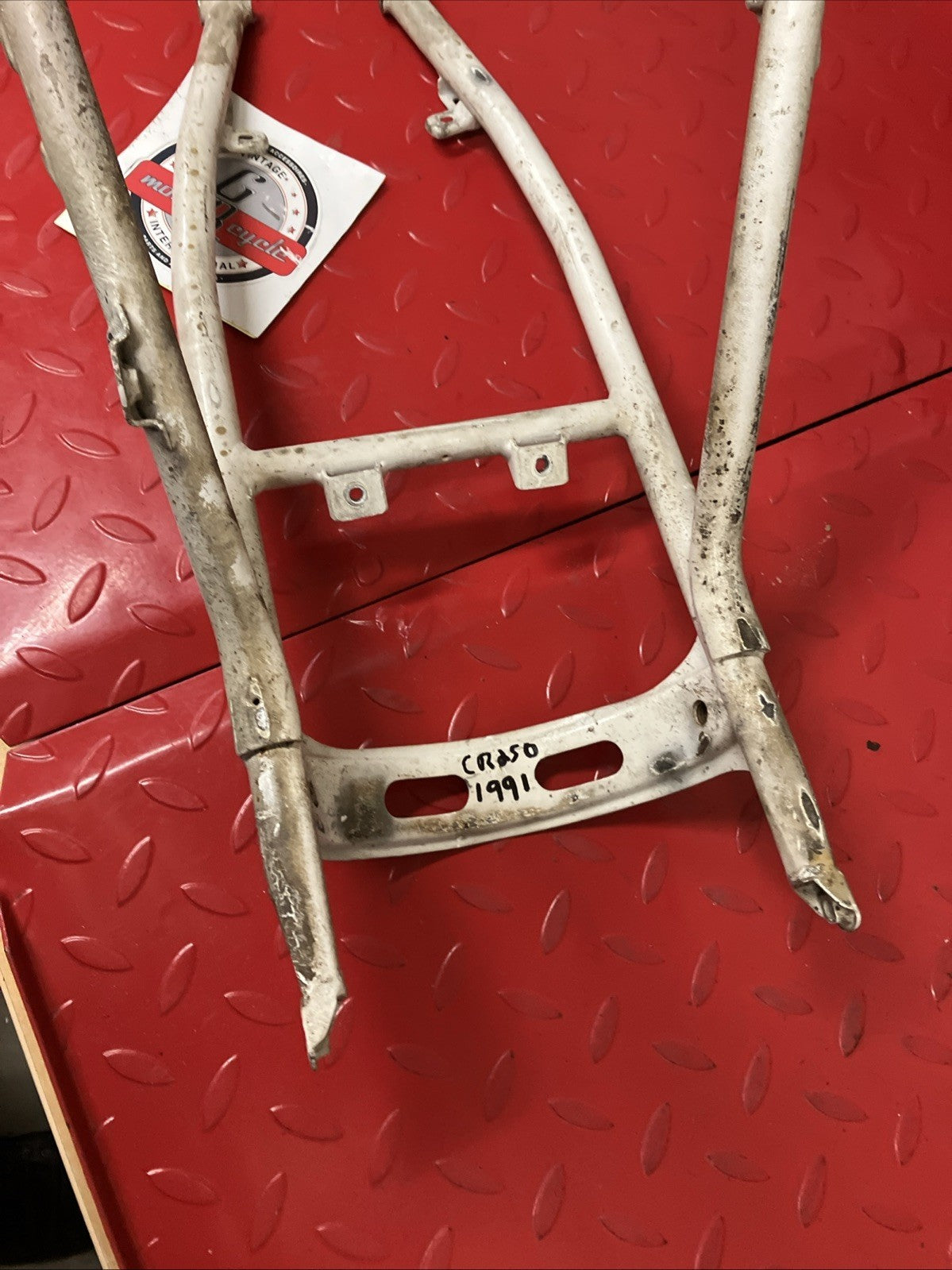 Honda CR250R 1991 Subframe rear sub frame CR125R CR500R 1992